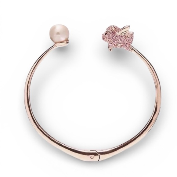 kate spade Jewelry - EXCELLENT CONDITION! GORGEOUS!KATE SPADE IMAGINATION FLYING PIG BANGLE BRACELET